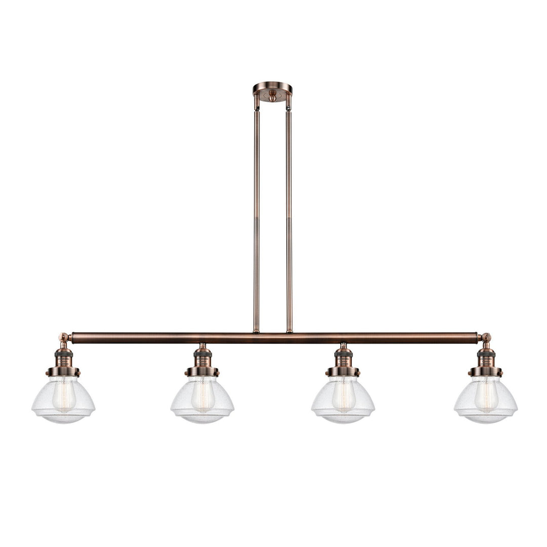 Innovations Franklin Restoration 214-AC-G324 Pendant Light - Antique Copper