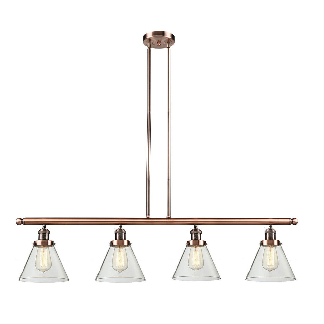Innovations Franklin Restoration 214-AC-G42-LED Pendant Light - Antique Copper