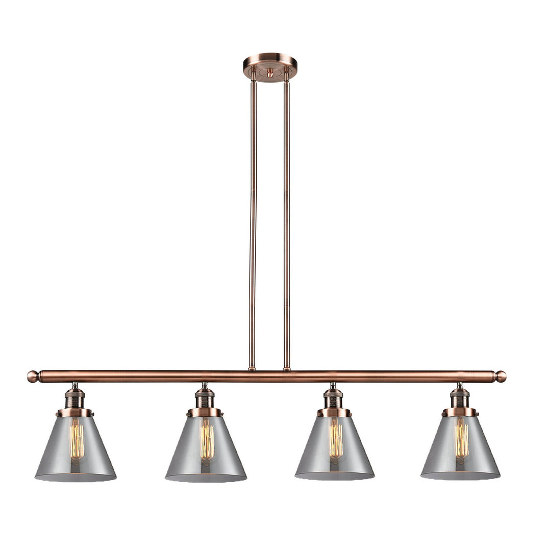 Innovations Franklin Restoration 214-AC-G43-LED Pendant Light - Antique Copper