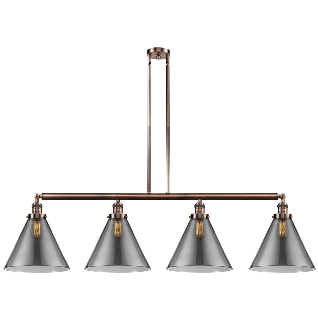 Innovations Franklin Restoration 214-AC-G43-L-LED Pendant Light - Antique Copper
