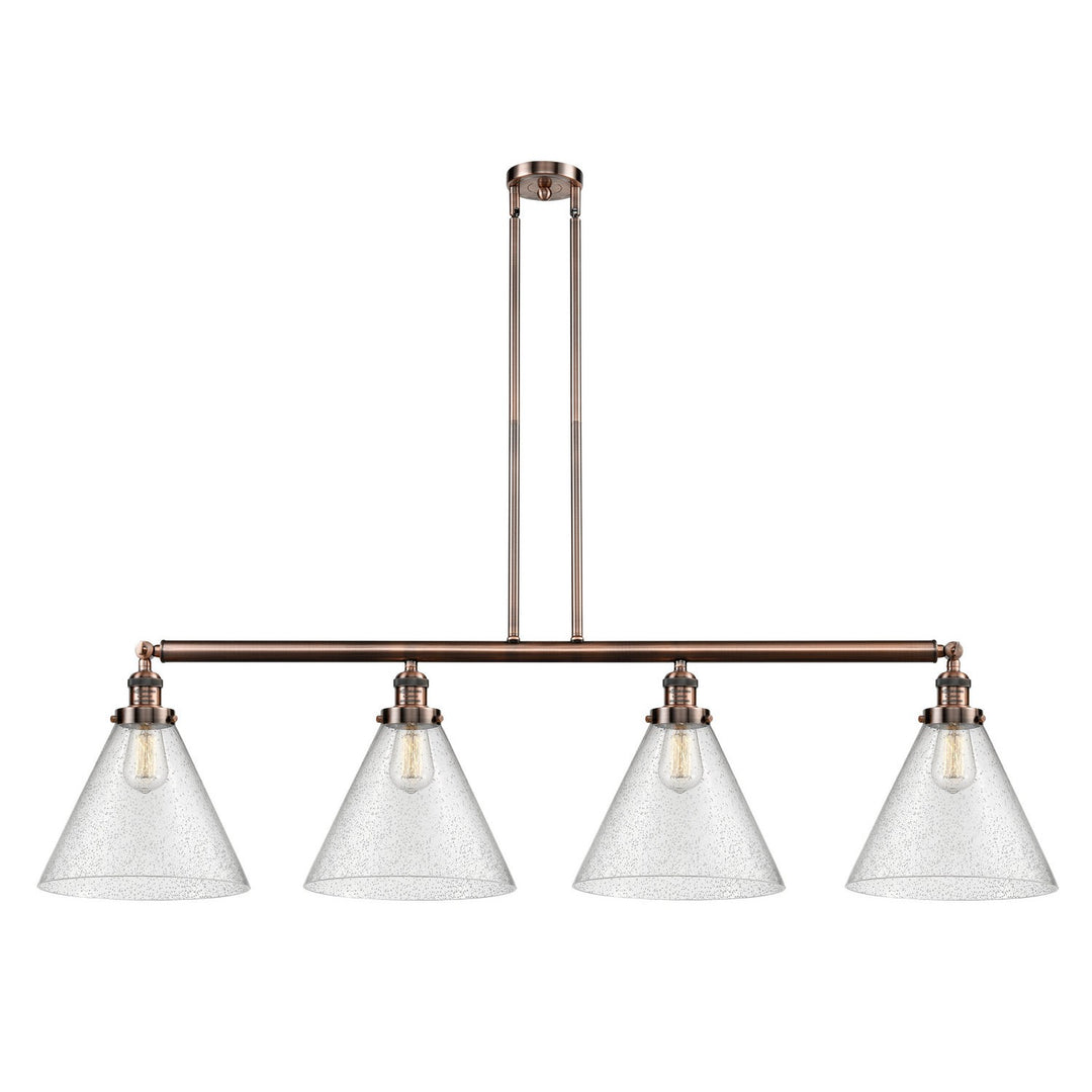 Innovations Franklin Restoration 214-AC-G44-L Pendant Light - Antique Copper