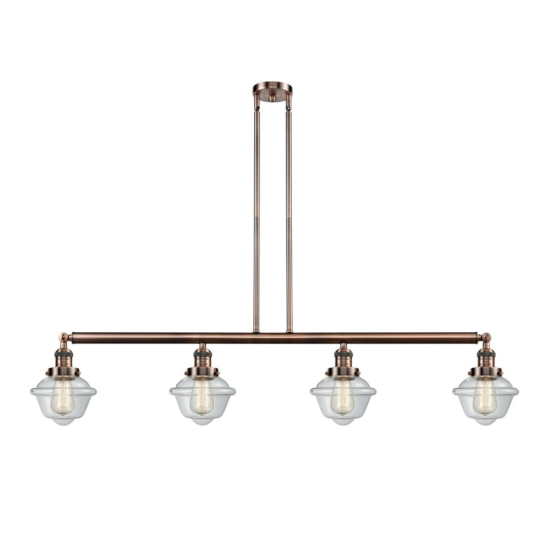 Innovations Franklin Restoration 214-AC-G532-LED Pendant Light - Antique Copper