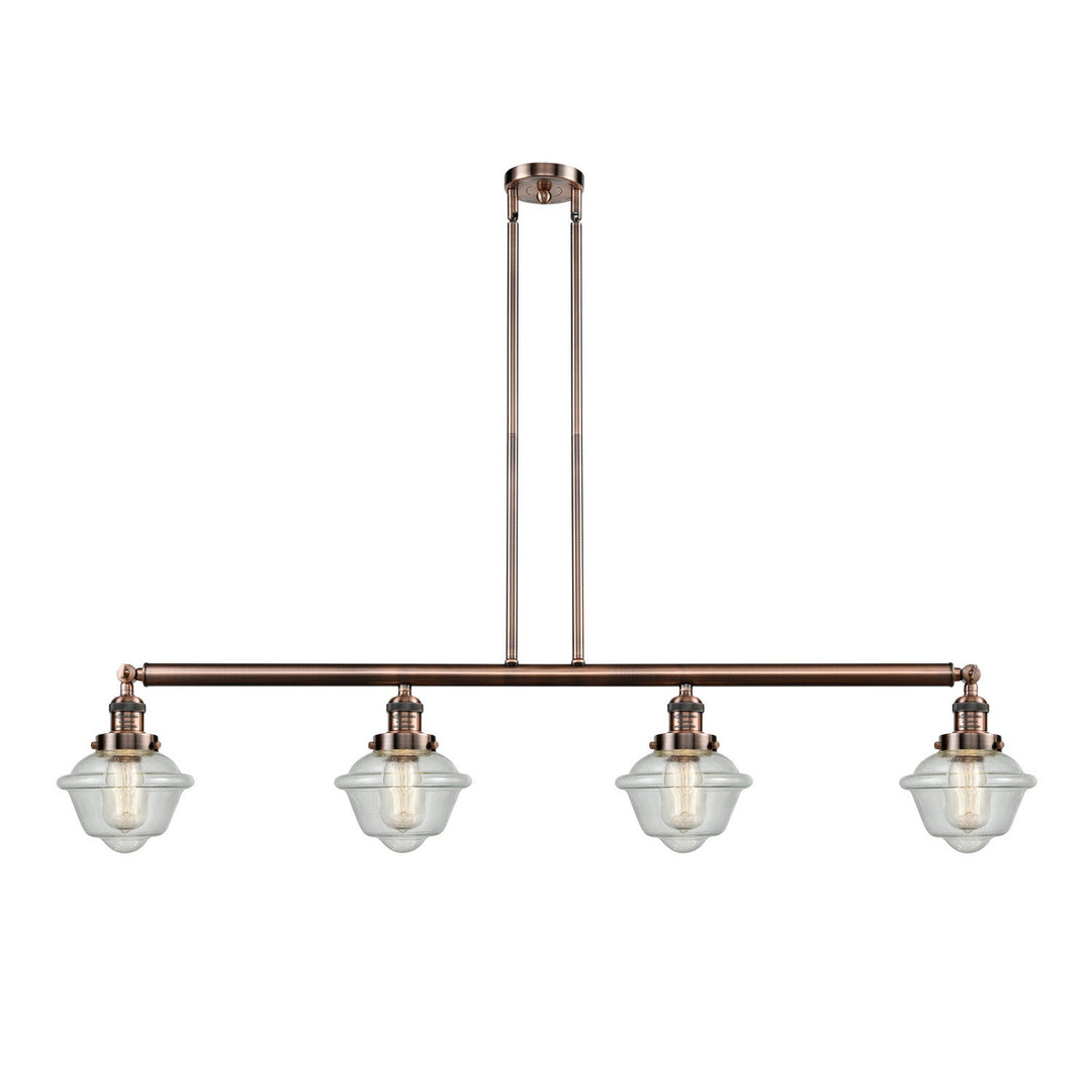 Innovations Franklin Restoration 214-AC-G534 Pendant Light - Antique Copper