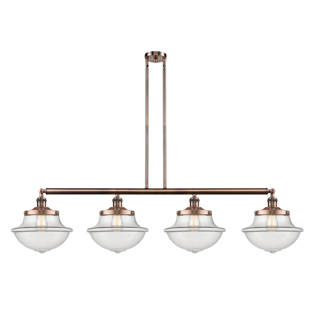 Innovations Franklin Restoration 214-AC-G542-LED Pendant Light - Antique Copper