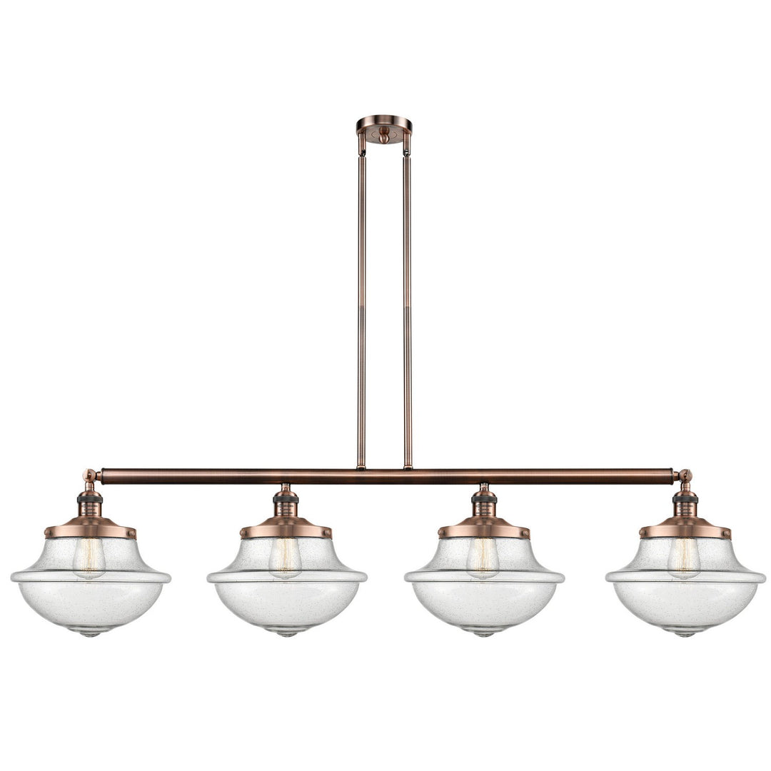Innovations Franklin Restoration 214-AC-G544 Pendant Light - Antique Copper