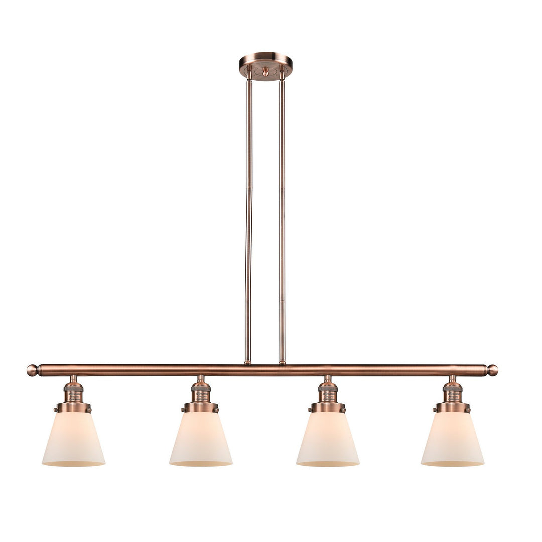 Innovations Franklin Restoration 214-AC-G61-LED Pendant Light - Antique Copper