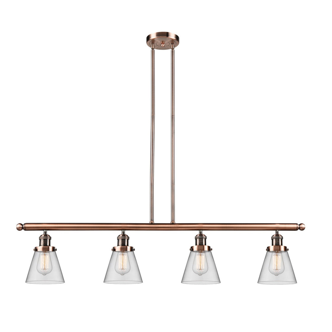 Innovations Franklin Restoration 214-AC-G62-LED Pendant Light - Antique Copper