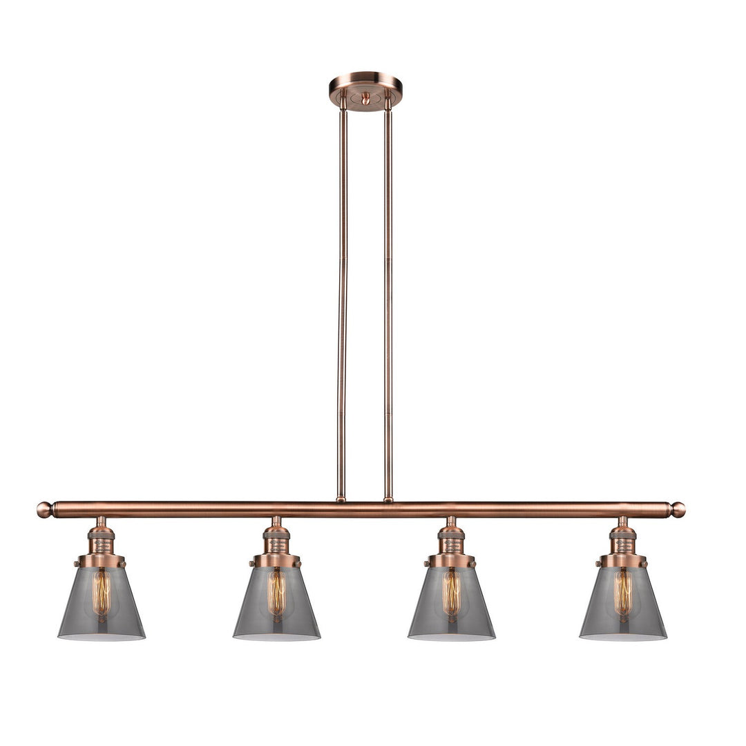 Innovations Franklin Restoration 214-AC-G63-LED Pendant Light - Antique Copper