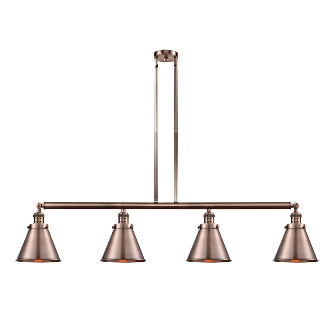 Innovations Franklin Restoration 214-AC-M13-AC-LED Pendant Light - Antique Copper