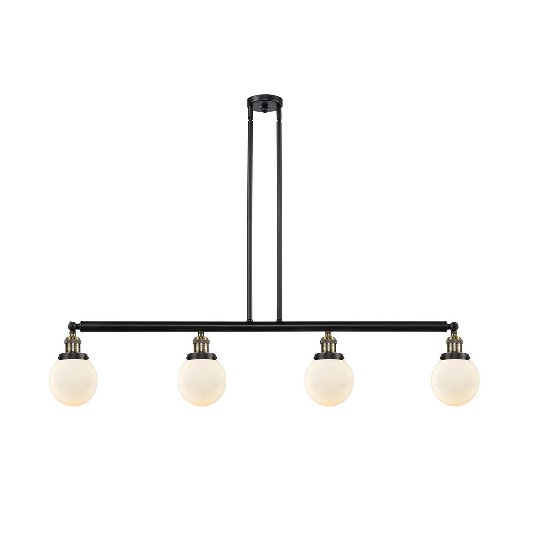Innovations Franklin Restoration 214-BAB-G201-6-LED Pendant Light - Black Antique Brass
