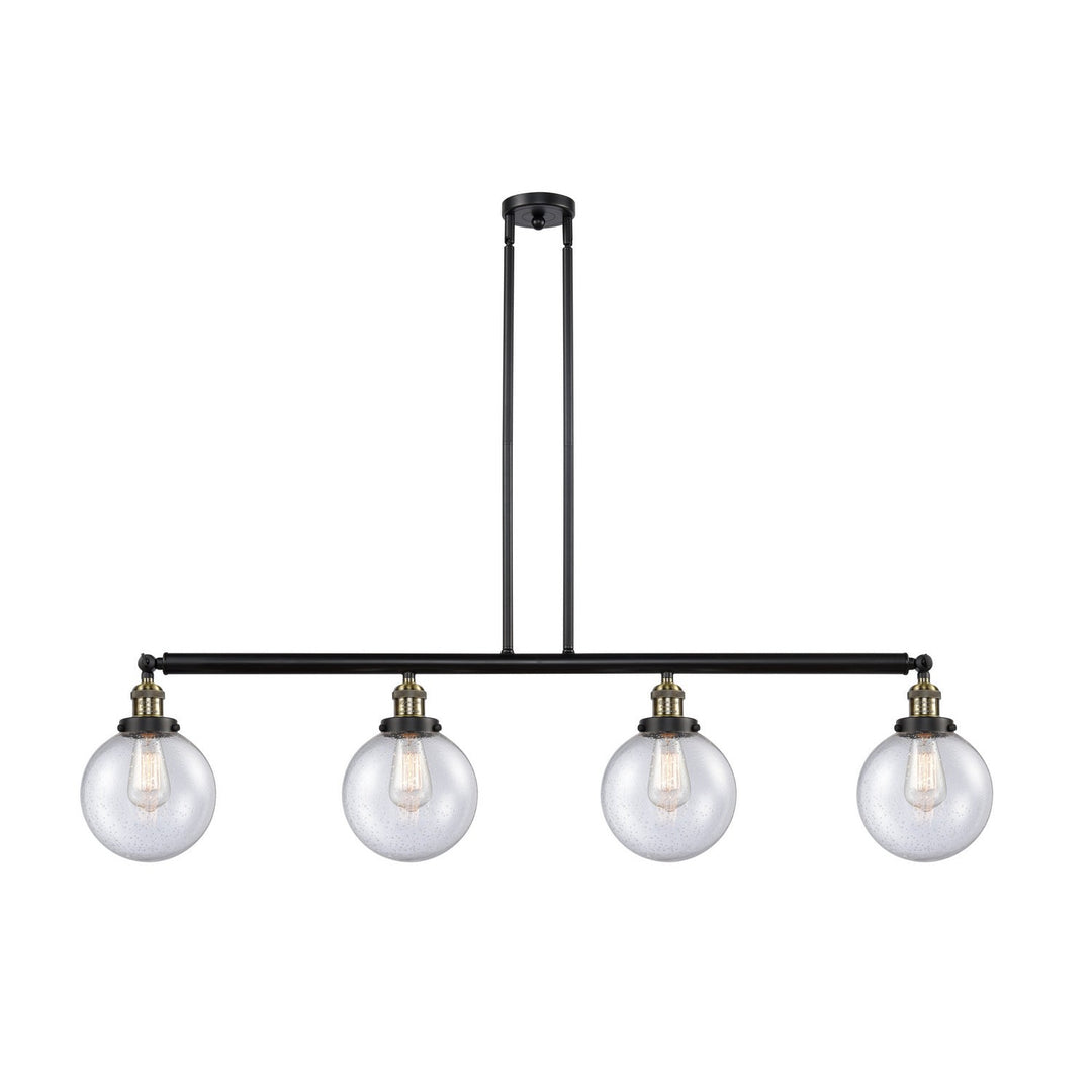 Innovations Franklin Restoration 214-BAB-G204-8-LED Pendant Light - Black Antique Brass