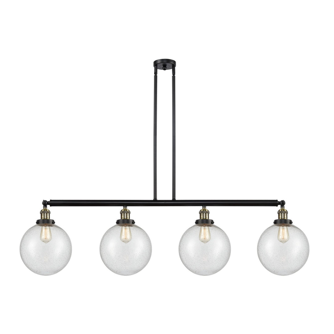 Innovations Franklin Restoration 214-BAB-G204-10-LED Pendant Light - Black Antique Brass