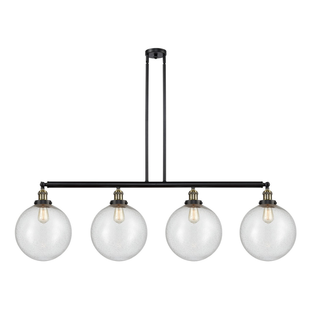 Innovations Franklin Restoration 214-BAB-G204-12-LED Pendant Light - Black Antique Brass