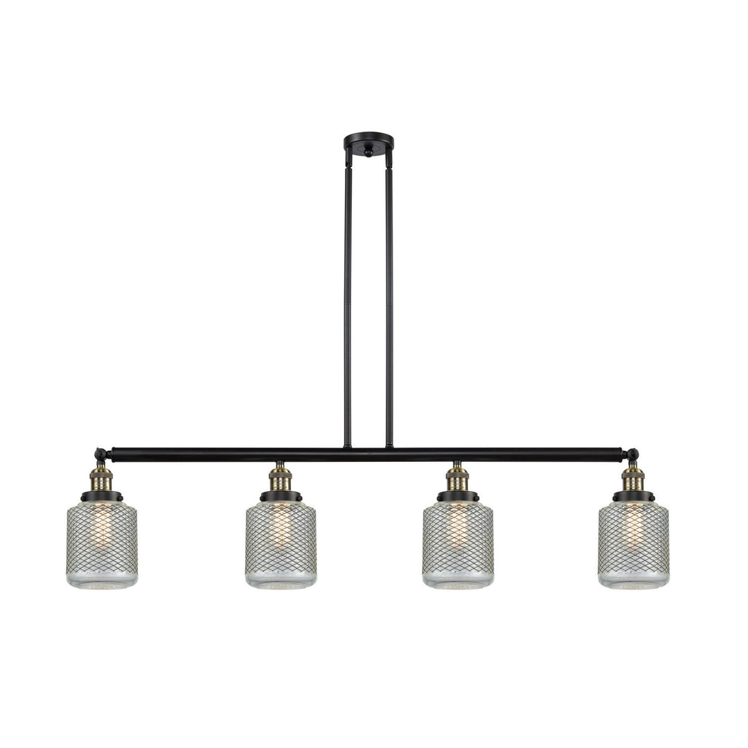 Innovations Franklin Restoration 214-BAB-G262 Pendant Light - Black Antique Brass