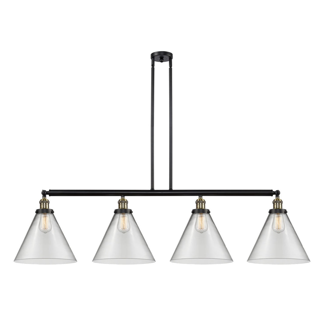 Innovations Franklin Restoration 214-BAB-G42-L Pendant Light - Black Antique Brass