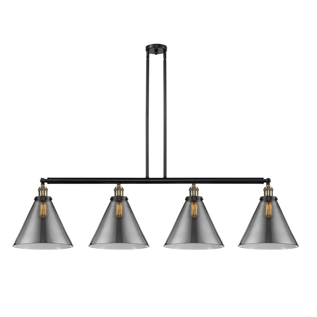 Innovations Franklin Restoration 214-BAB-G43-L-LED Pendant Light - Black Antique Brass