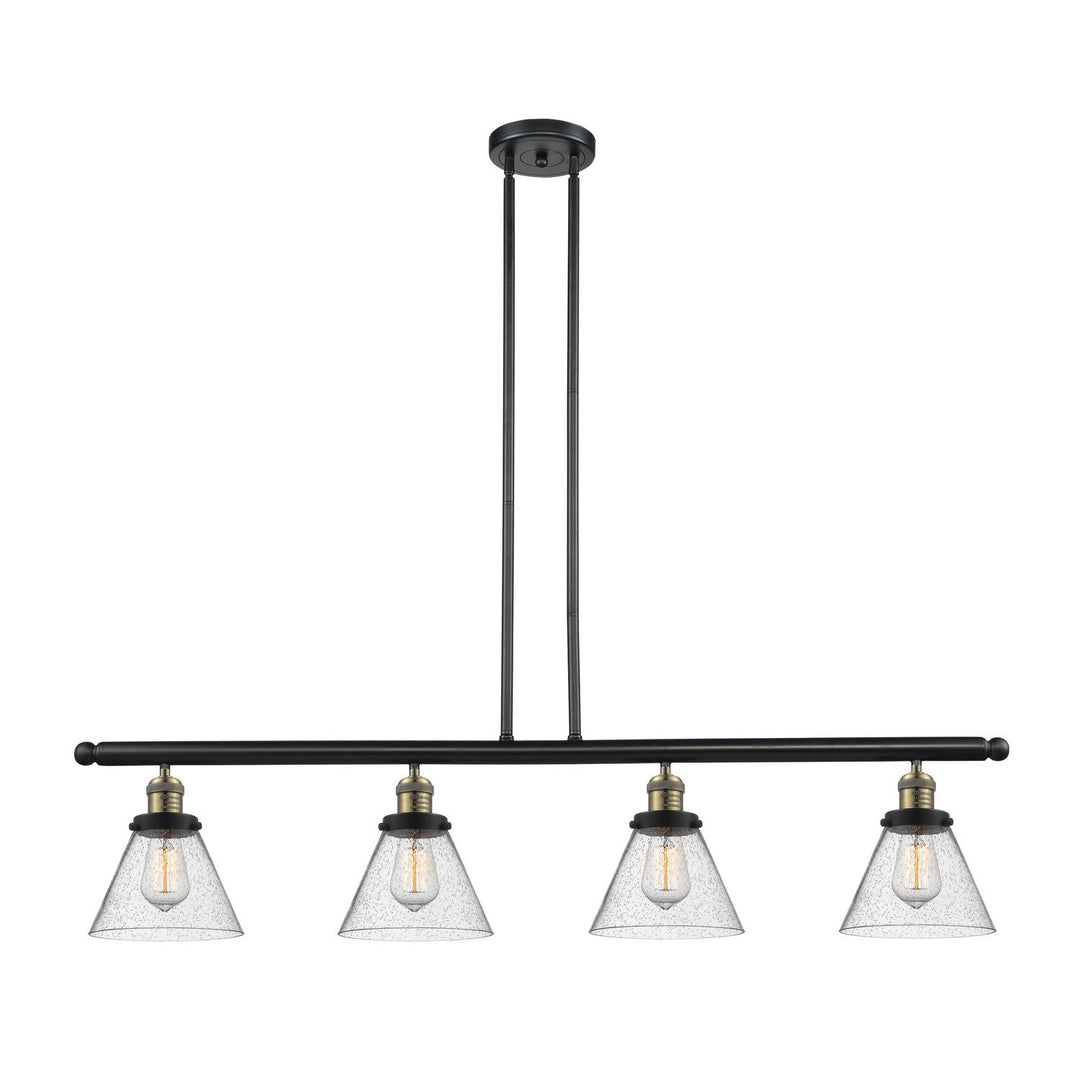Innovations Franklin Restoration 214-BAB-G44 Pendant Light - Black Antique Brass