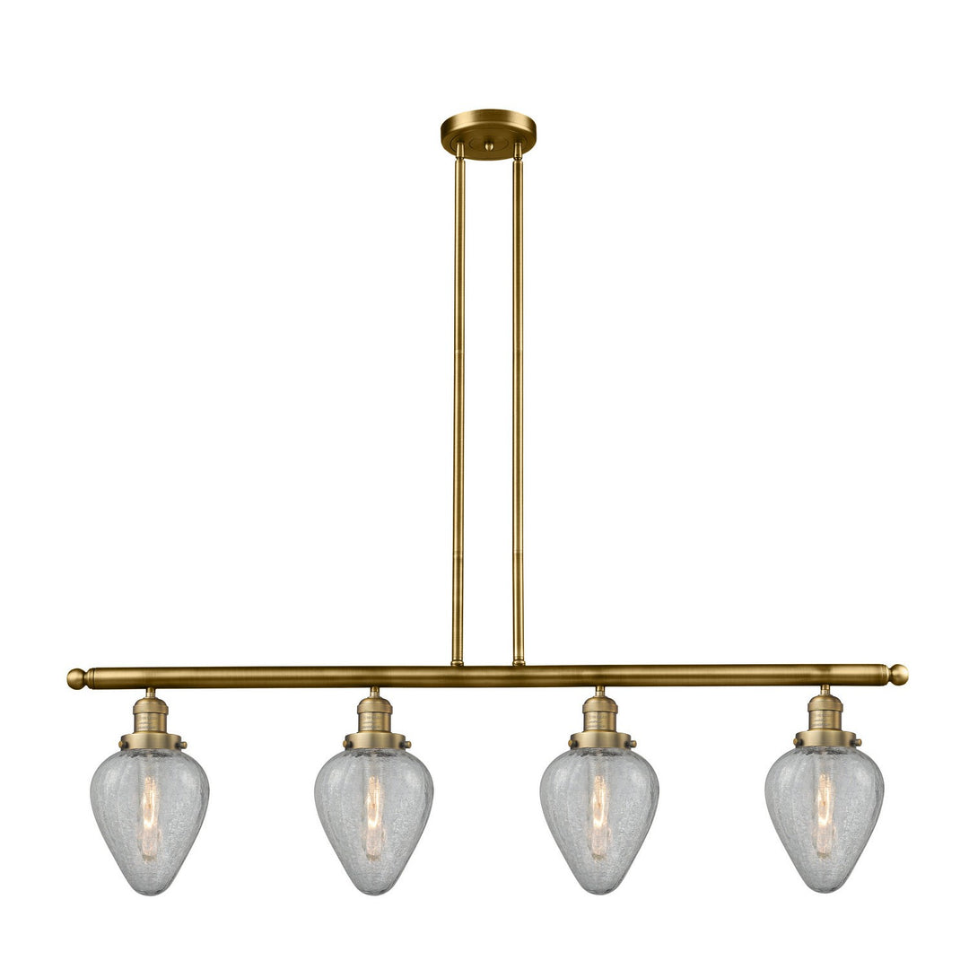 Innovations Franklin Restoration 214-BB-G165-LED Pendant Light - Brushed Brass