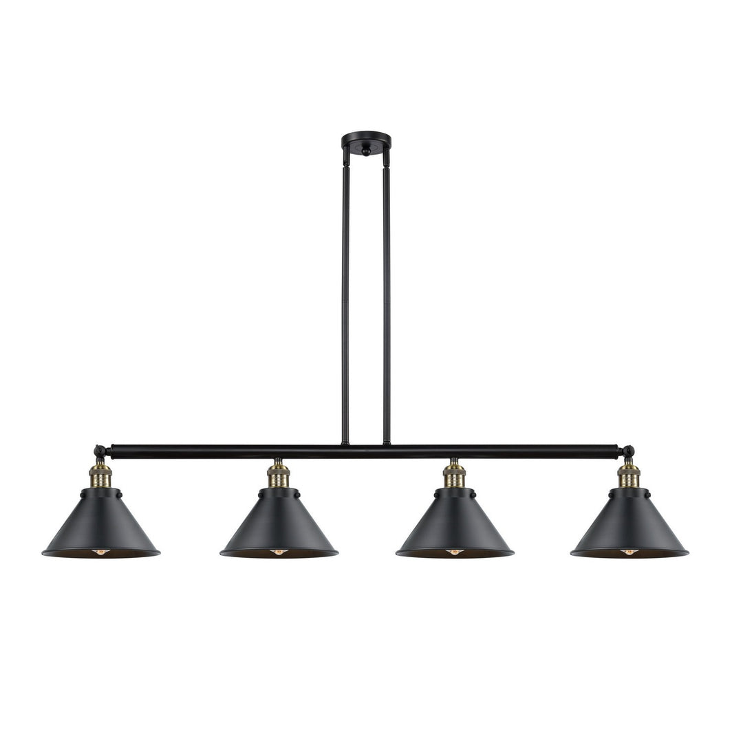 Innovations Franklin Restoration 214-BAB-M10-BK Pendant Light - Black Antique Brass