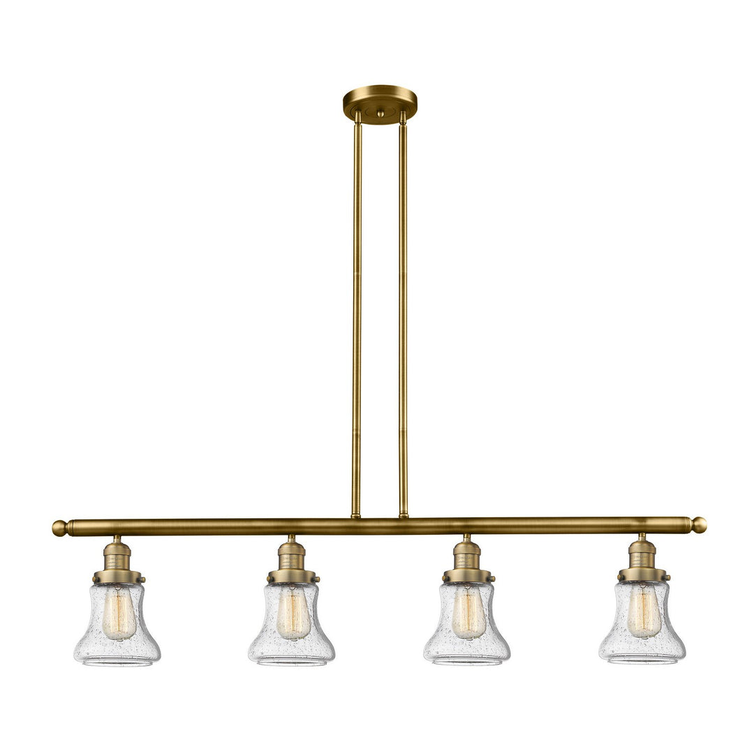 Innovations Franklin Restoration 214-BB-G194-LED Pendant Light - Brushed Brass