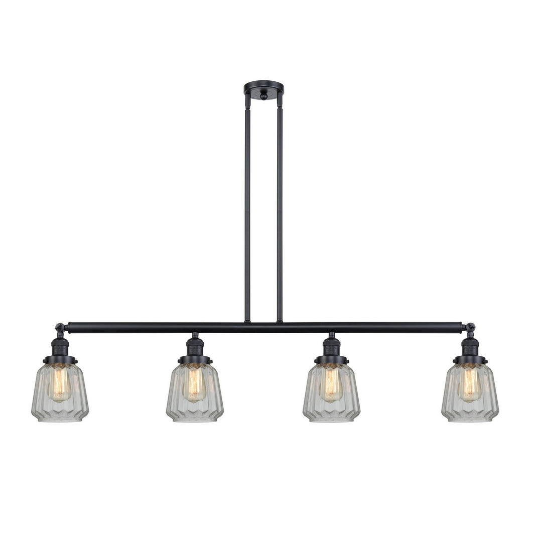 Innovations Franklin Restoration 214-BK-G142-LED Pendant Light - Matte Black