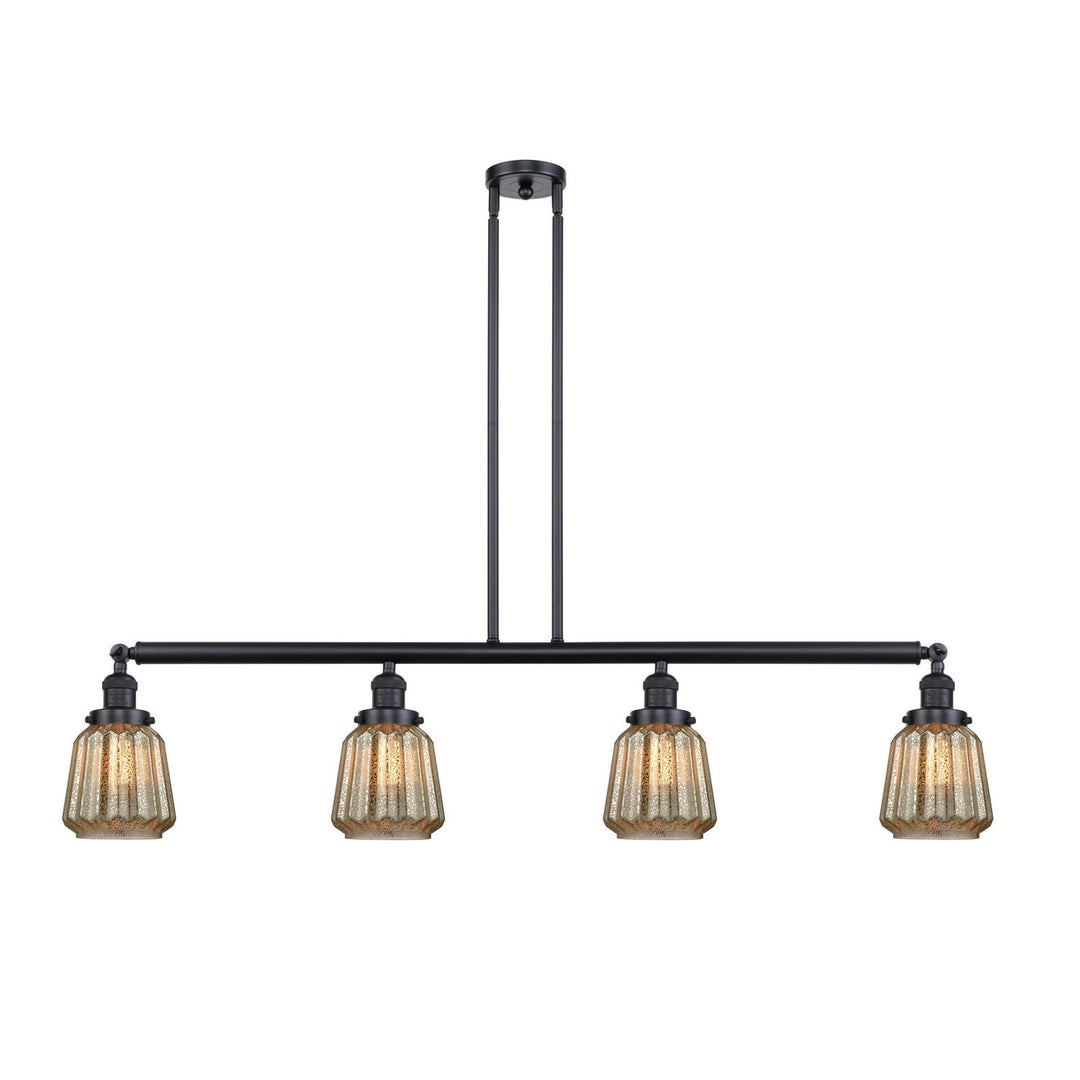 Innovations Franklin Restoration 214-BK-G146-LED Pendant Light - Matte Black