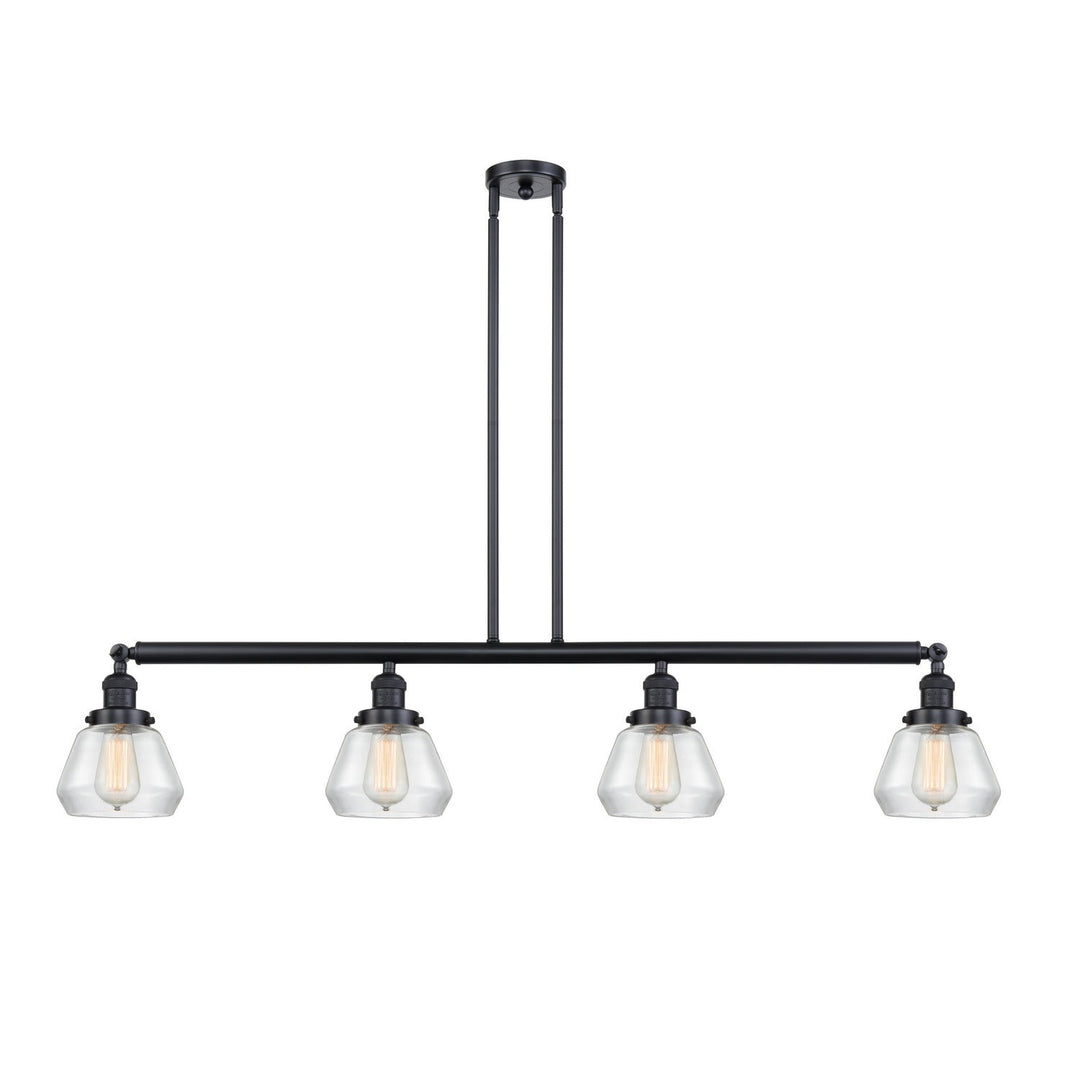 Innovations Franklin Restoration 214-BK-G172 Pendant Light - Matte Black