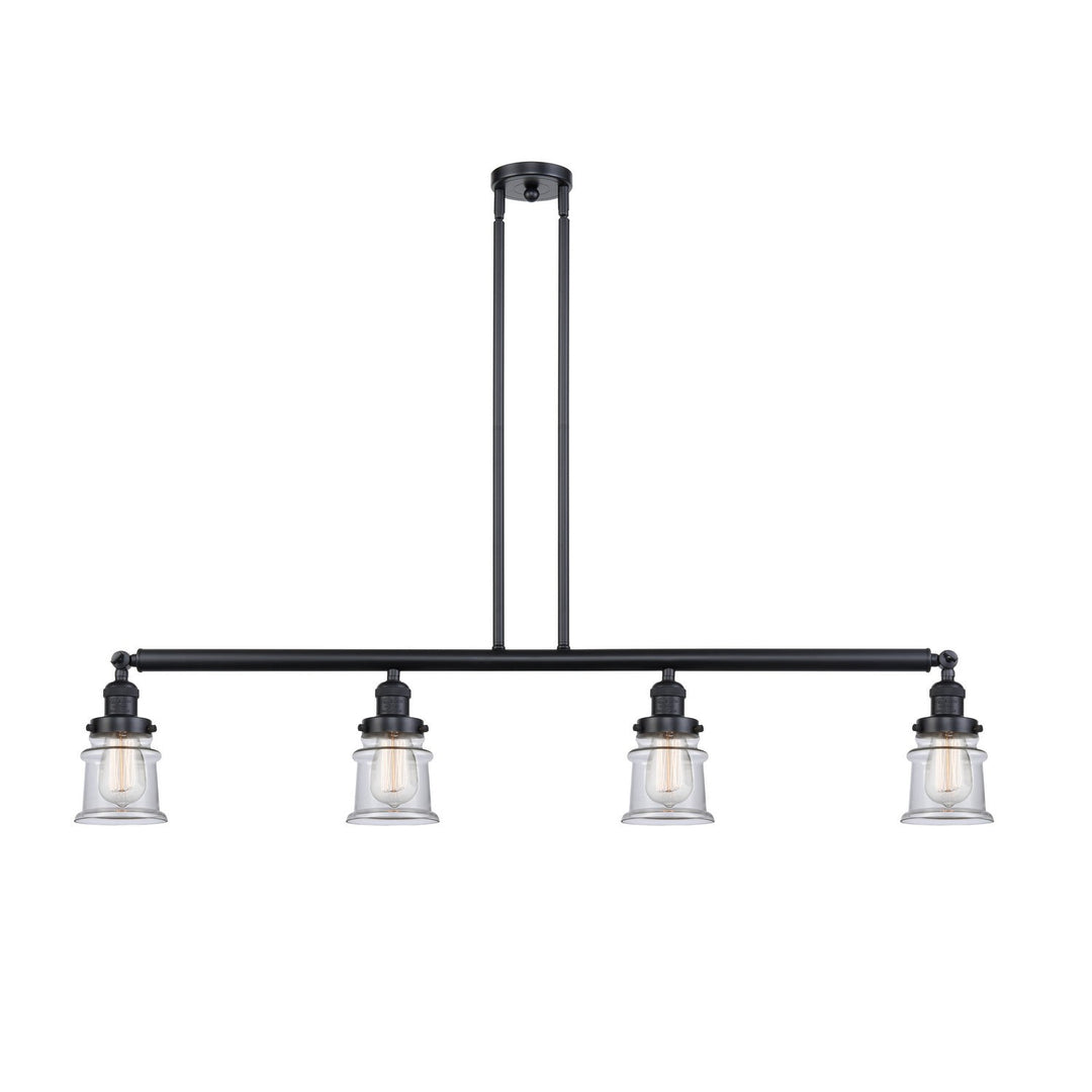 Innovations Franklin Restoration 214-BK-G182S Pendant Light - Matte Black