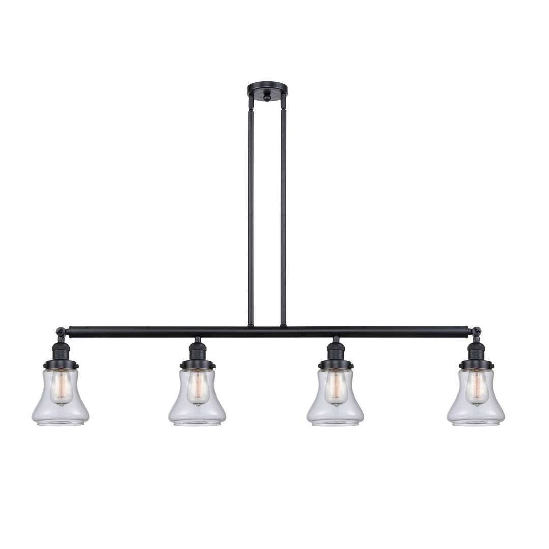 Innovations Franklin Restoration 214-BK-G192 Pendant Light - Matte Black