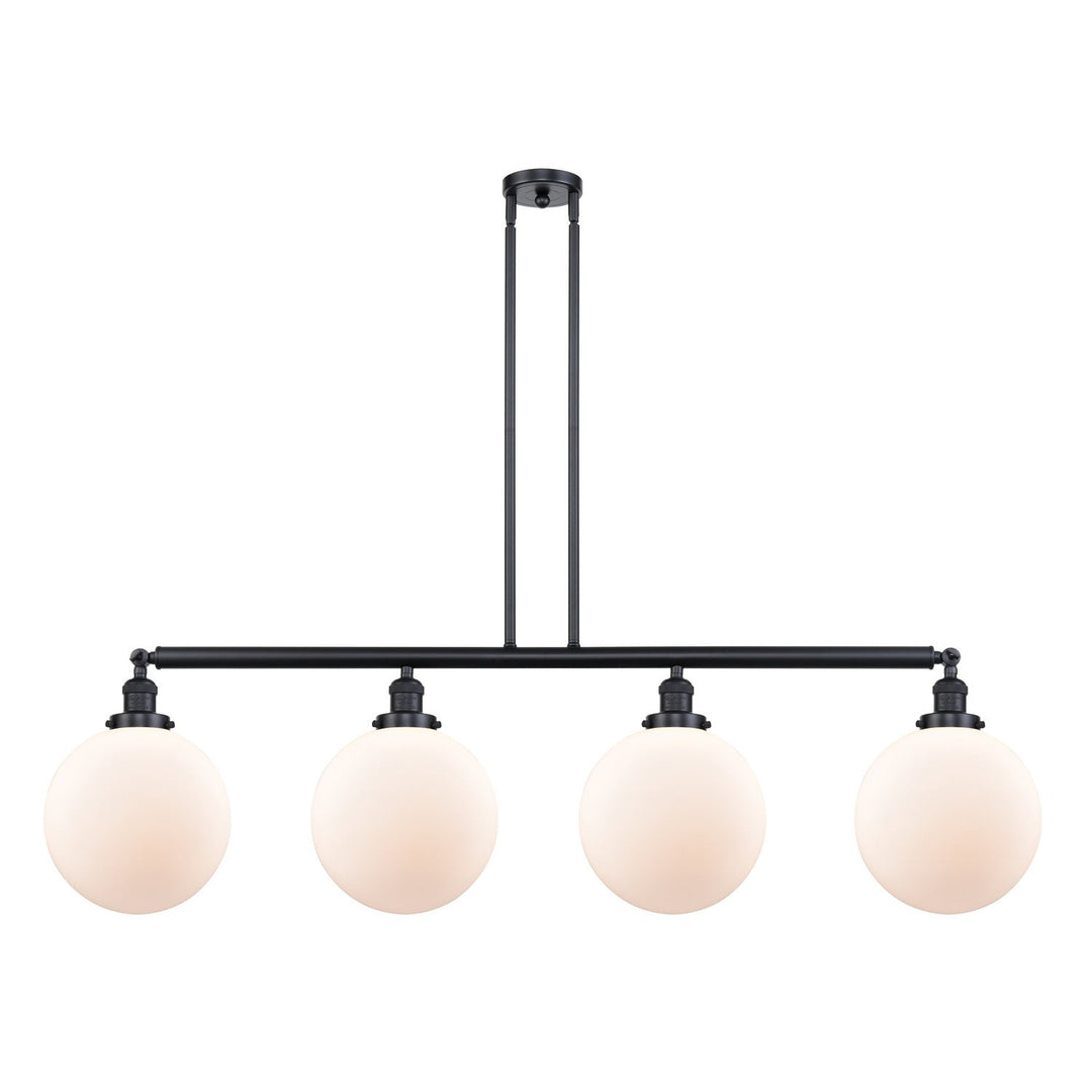 Innovations Franklin Restoration 214-BK-G201-10-LED Pendant Light - Matte Black