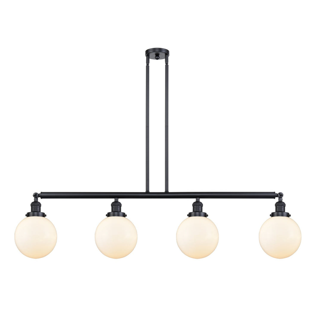 Innovations Franklin Restoration 214-BK-G201-8-LED Pendant Light - Matte Black