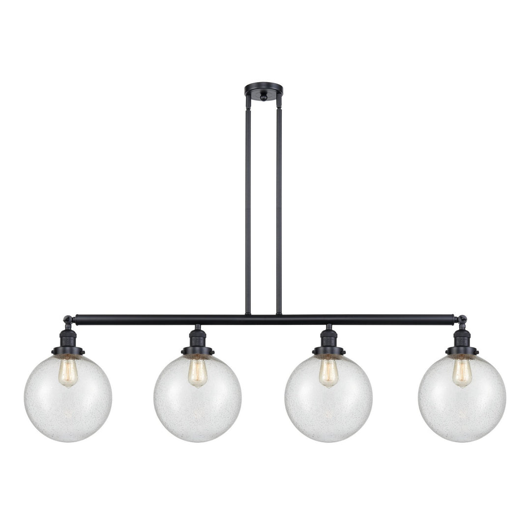 Innovations Franklin Restoration 214-BK-G204-10 Pendant Light - Matte Black