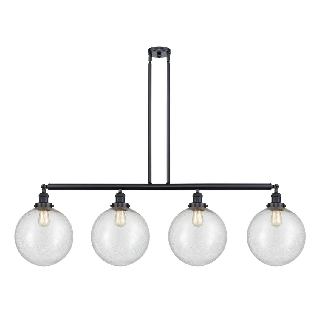 Innovations Franklin Restoration 214-BK-G204-12-LED Pendant Light - Matte Black