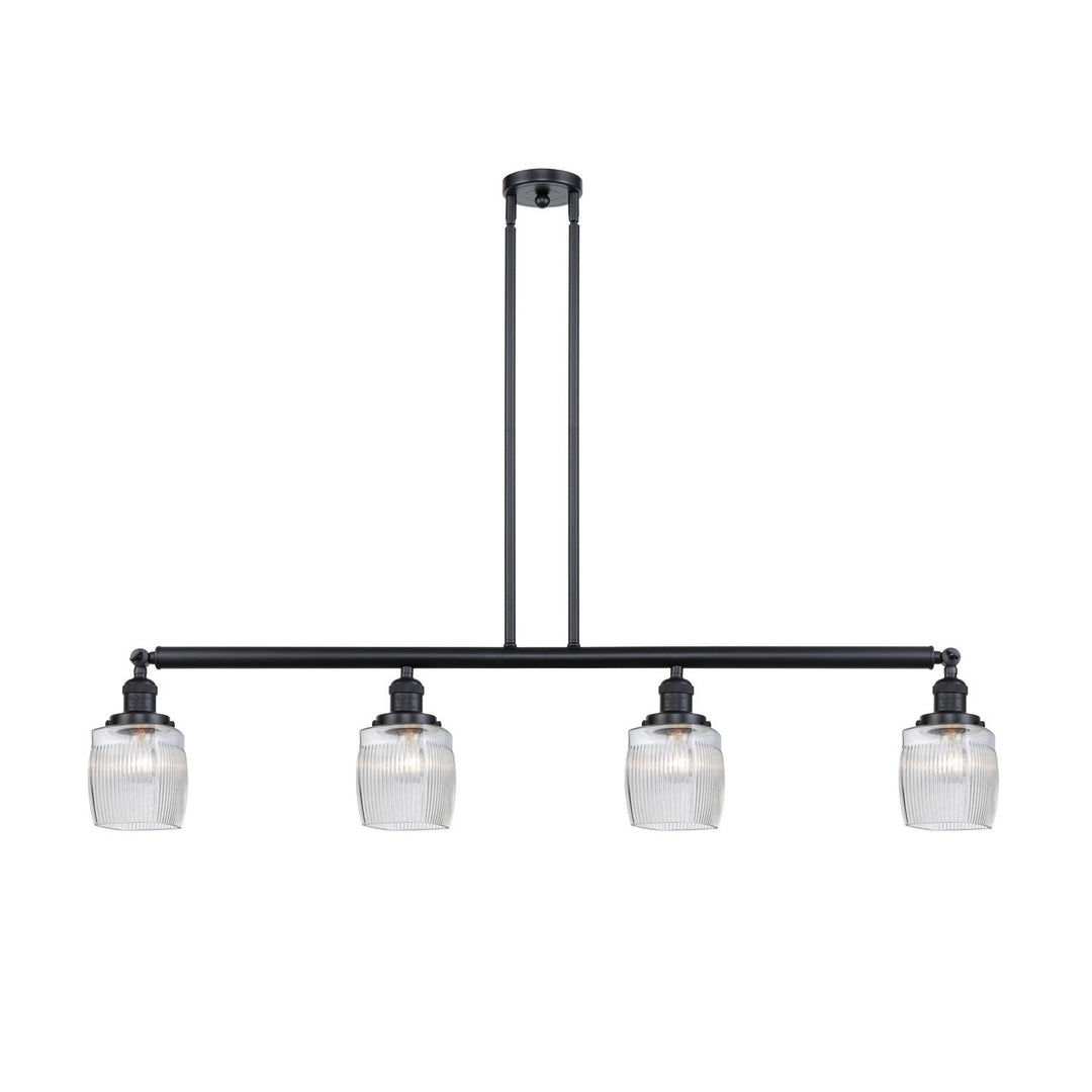 Innovations Franklin Restoration 214-BK-G302 Pendant Light - Matte Black