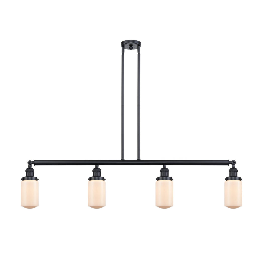 Innovations Franklin Restoration 214-BK-G311 Pendant Light - Matte Black