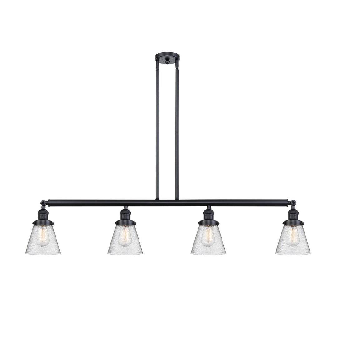 Innovations Franklin Restoration 214-BK-G64 Pendant Light - Matte Black