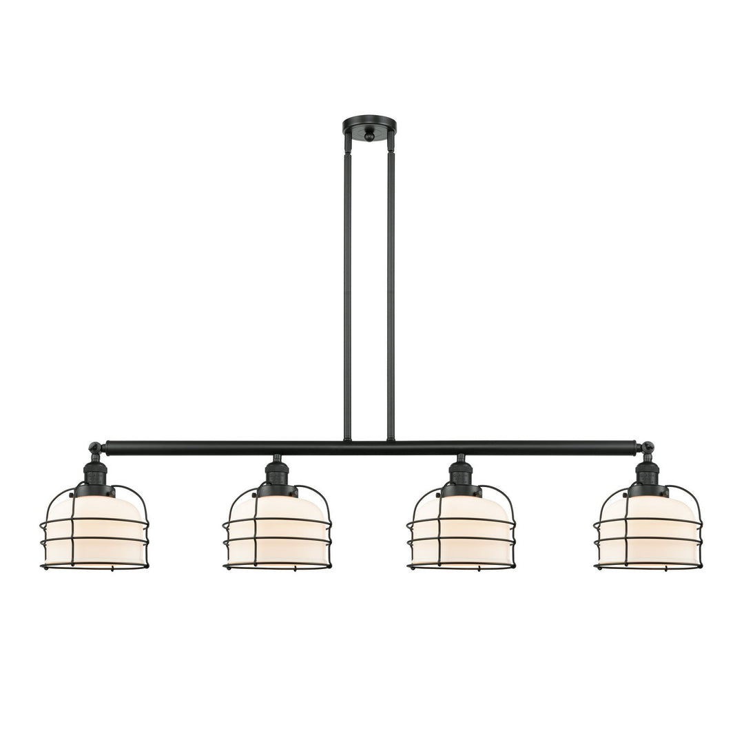 Innovations Franklin Restoration 214-BK-G71-CE Pendant Light - Matte Black