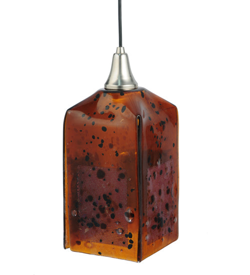 Meyda Tiffany Metro Fusion 123746 Pendant Light - Brass Tint, Brushed Nickel