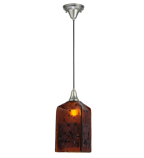 Meyda Tiffany Metro Fusion 123746 Pendant Light - Brass Tint, Brushed Nickel