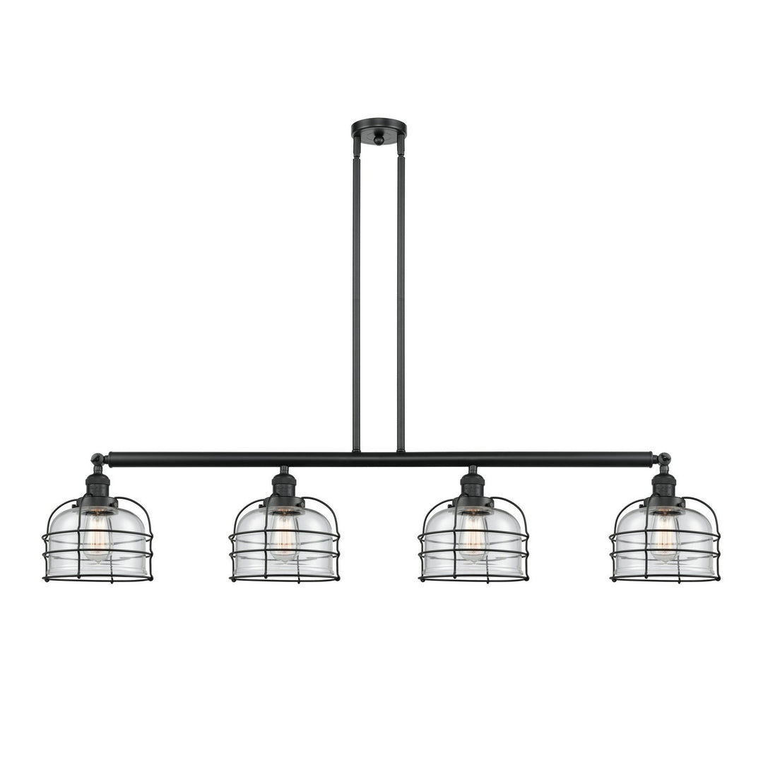 Innovations Franklin Restoration 214-BK-G72-CE Pendant Light - Matte Black