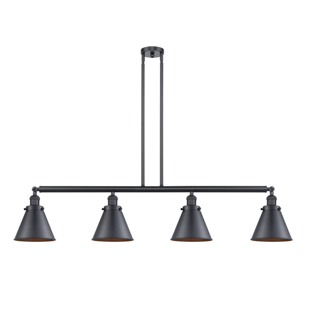 Innovations Franklin Restoration 214-BK-M13-BK-LED Pendant Light - Matte Black