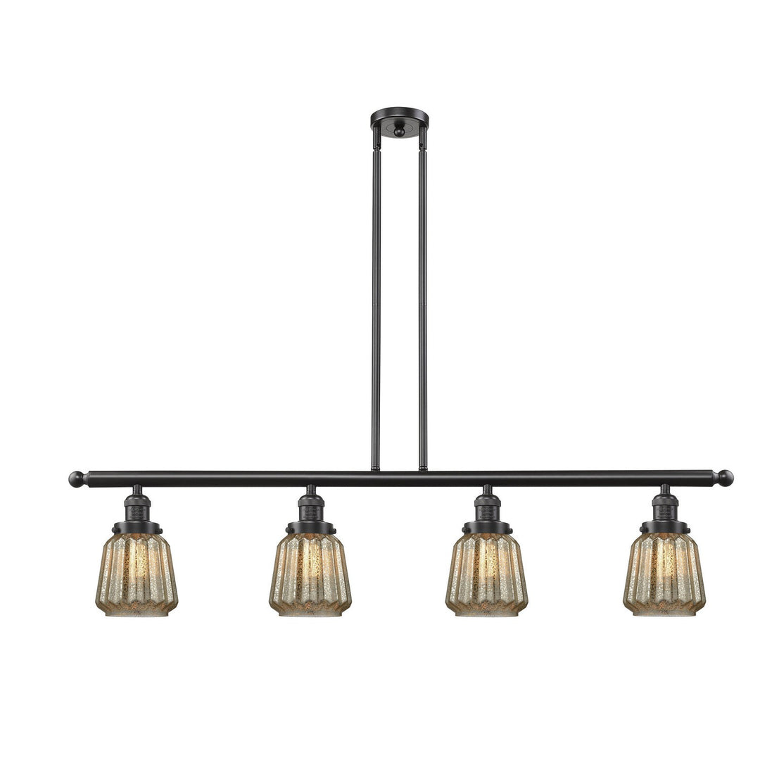 Innovations Franklin Restoration 214-OB-G146-LED Pendant Light - Oil Rubbed Bronze