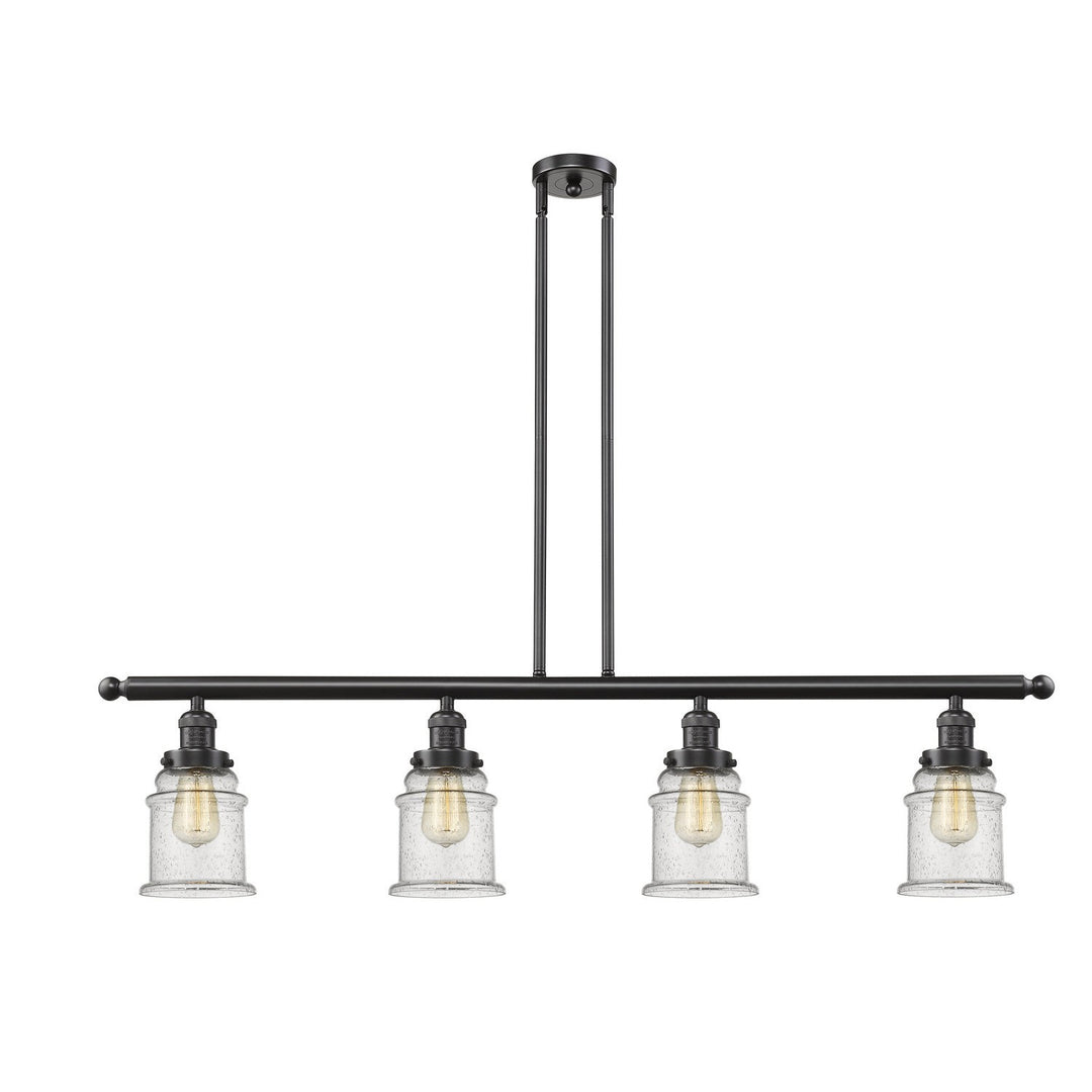 Innovations Franklin Restoration 214-OB-G184 Pendant Light - Oil Rubbed Bronze