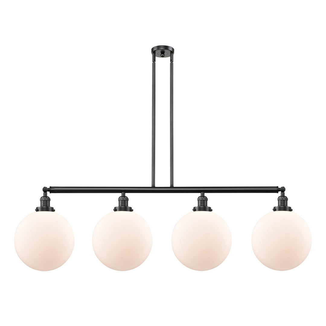 Innovations Franklin Restoration 214-OB-G201-12 Pendant Light - Oil Rubbed Bronze