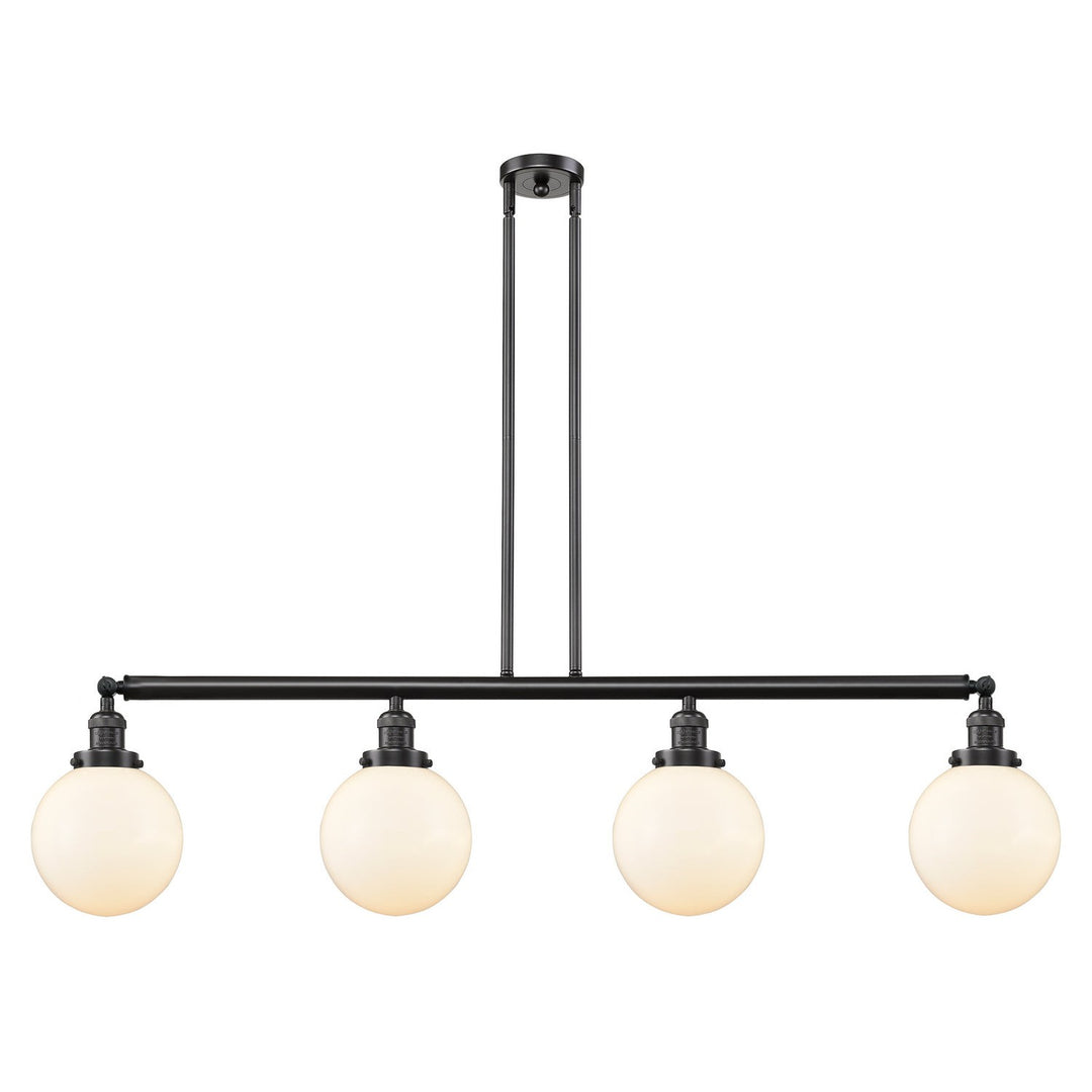 Innovations Franklin Restoration 214-OB-G201-8 Pendant Light - Oil Rubbed Bronze