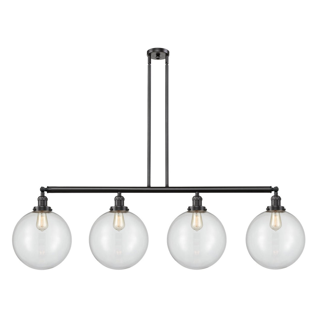 Innovations Franklin Restoration 214-OB-G202-12 Pendant Light - Oil Rubbed Bronze