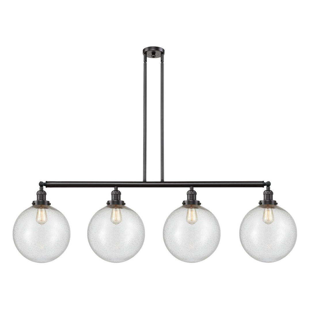 Innovations Franklin Restoration 214-OB-G204-12-LED Pendant Light - Oil Rubbed Bronze
