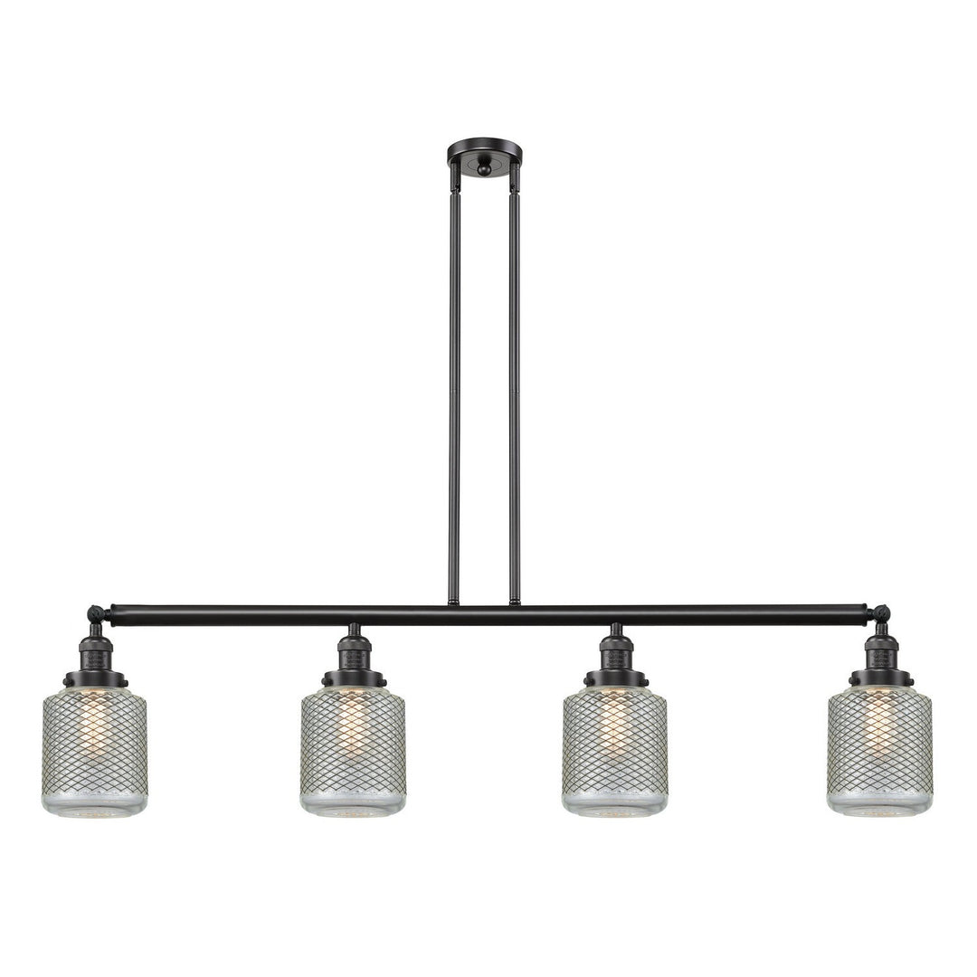 Innovations Franklin Restoration 214-OB-G262-LED Pendant Light - Oil Rubbed Bronze