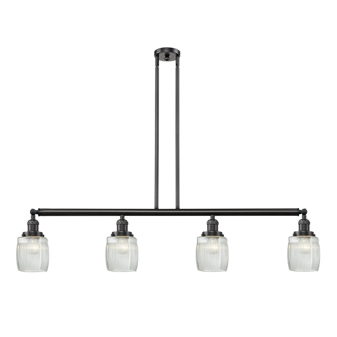 Innovations Franklin Restoration 214-OB-G302-LED Pendant Light - Oil Rubbed Bronze