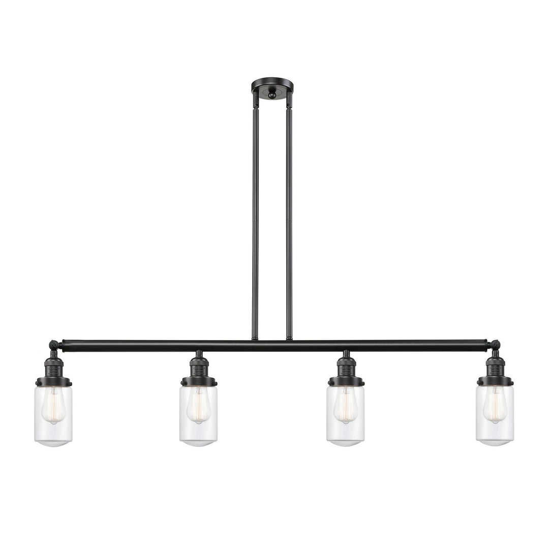 Innovations Franklin Restoration 214-OB-G312 Pendant Light - Oil Rubbed Bronze